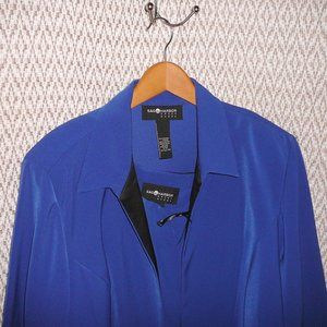 NWT Sag Harbor Jacket Blazer and Blouse 2 piece Set size 26W